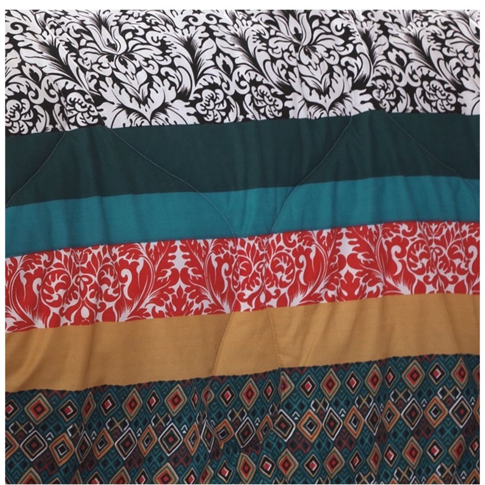 Lush Bohemian bedding set